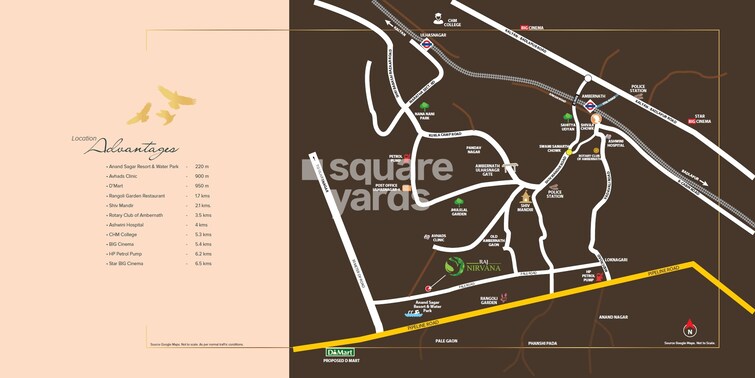 Raj Nirvana Complex Location Image