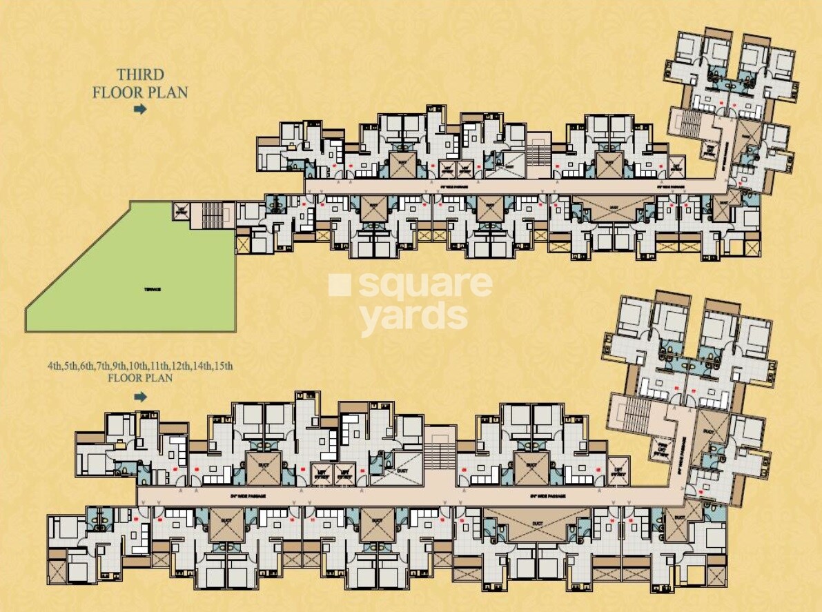 Raj Tulsi Aagman Floor Plans 2