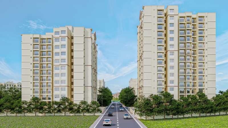 Raj Tulsi Aananta Apartment Exteriors 1