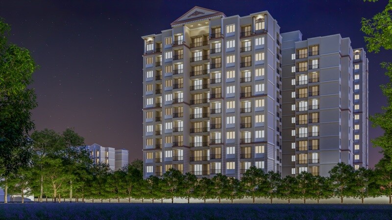 Raj Tulsi Aananta Apartment Exteriors 2