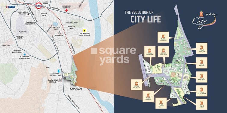 Raj Tulsi Aawas Location Image