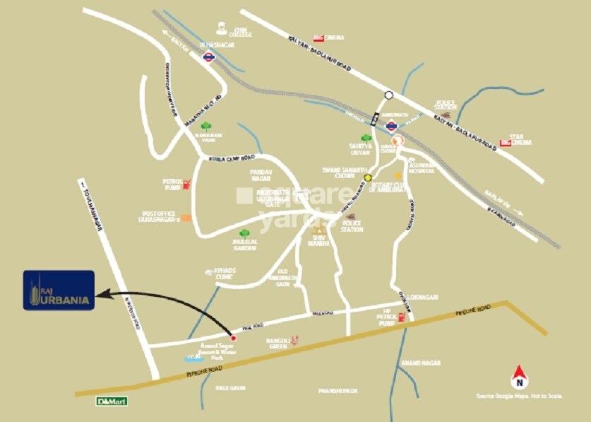 Raj Urbania Location Image