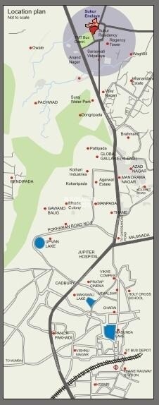 Rajaram Sukur Enclave B Wing Location Image