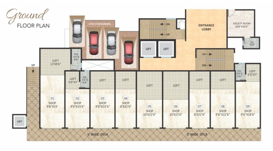Ramdev Silver Square Floor Plans