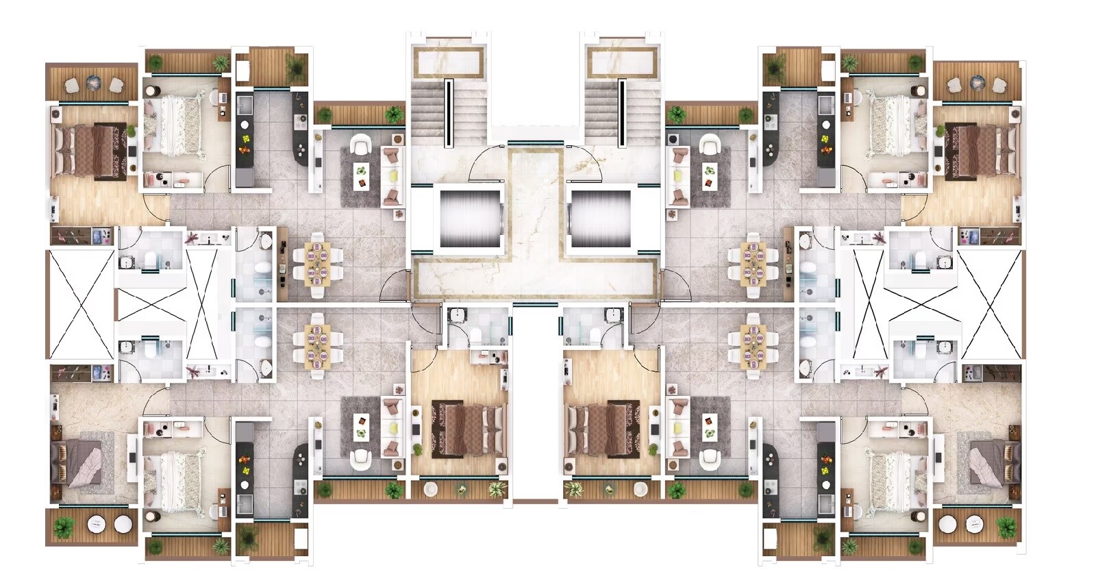 Rassaz Greens Floor Plans