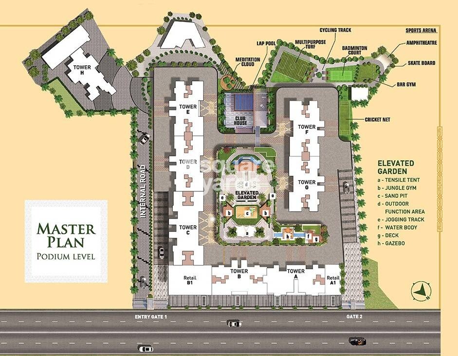 Rassaz Greens Master Plan Image