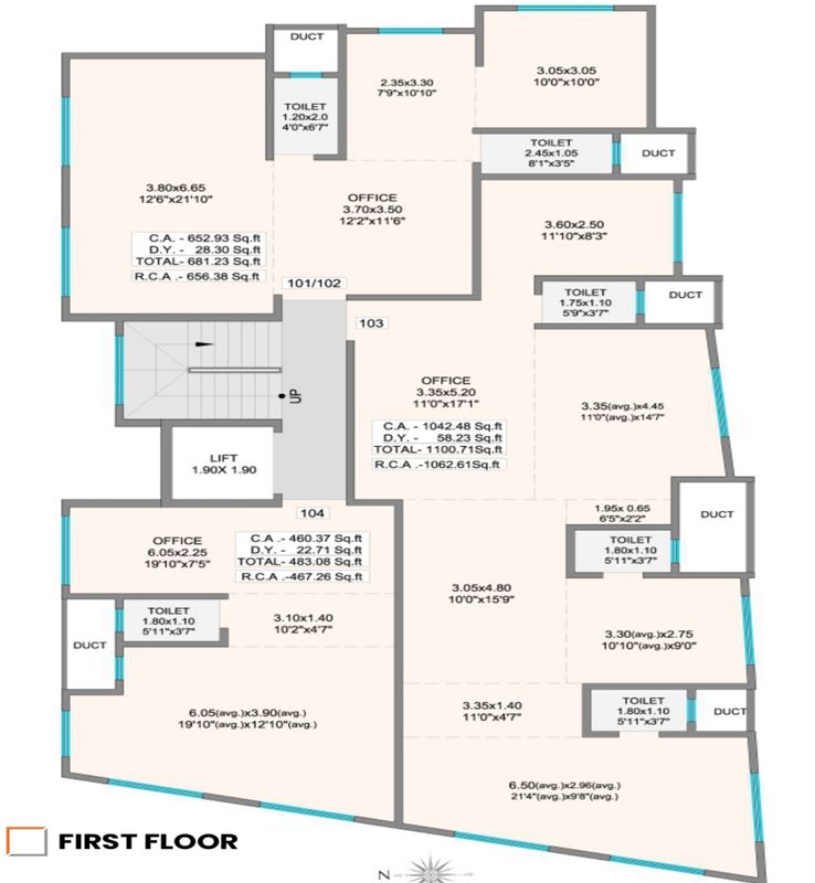 Ratnamani Platinum Square Floor Plans 2