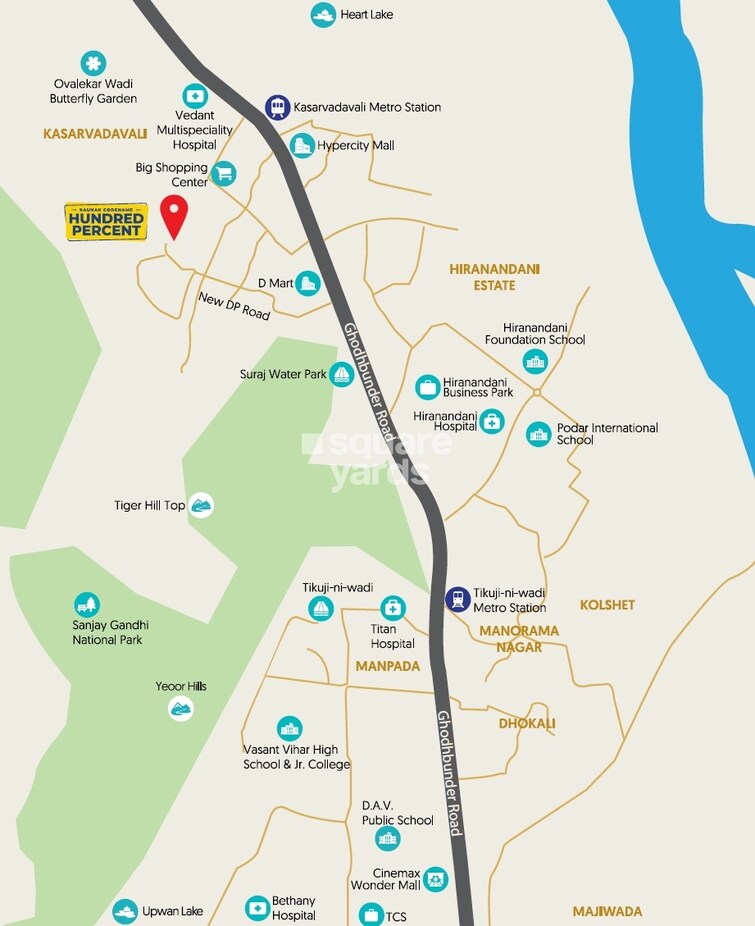 Raunak 108 Location Image