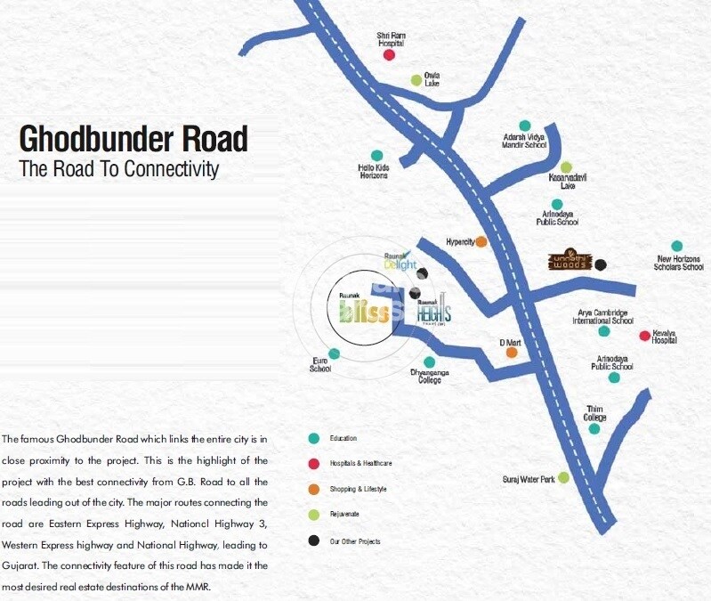 Raunak Bliss B1 Location Image