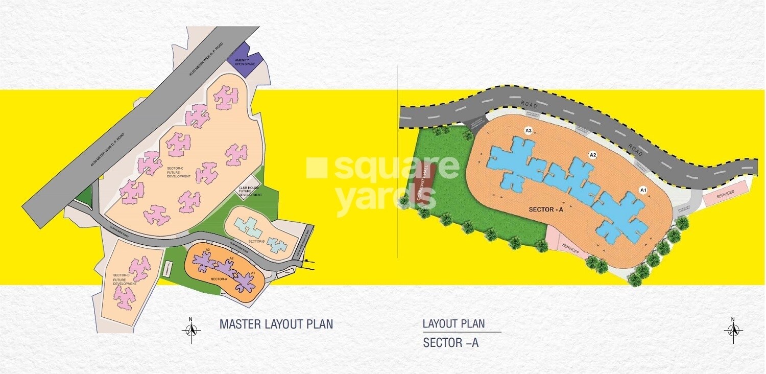 Raunak Bliss B1 Master Plan 2