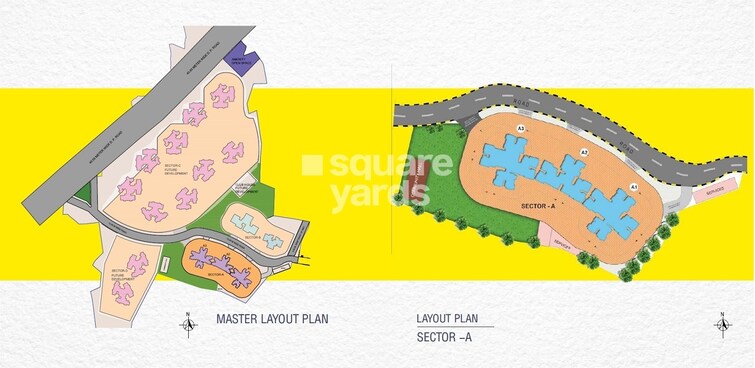 Raunak Bliss B1 Master Plan Image 2