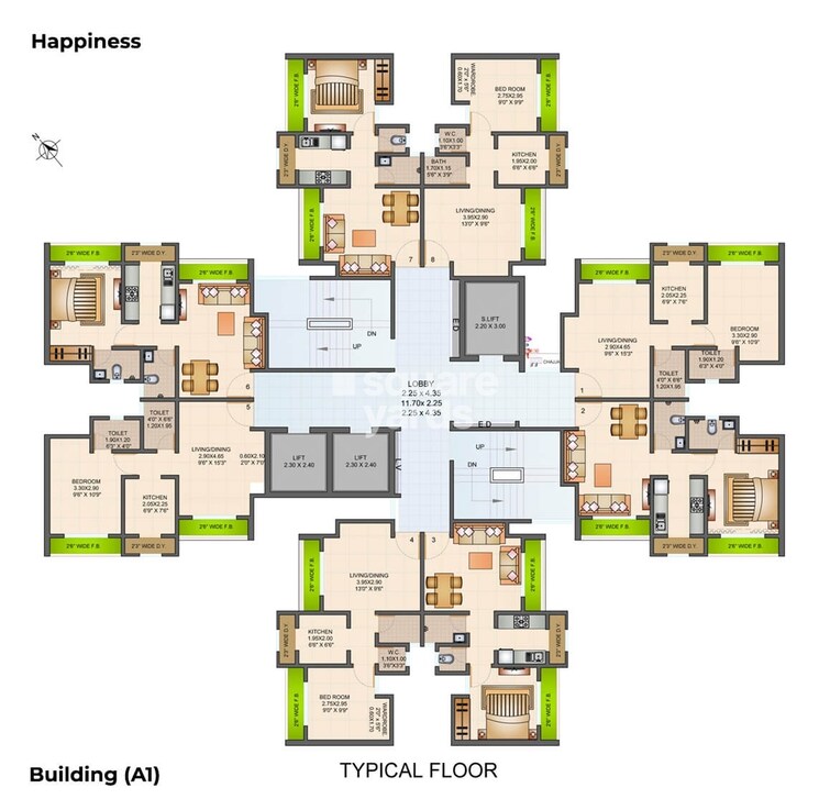 Raunak Bliss Floor Plans 1