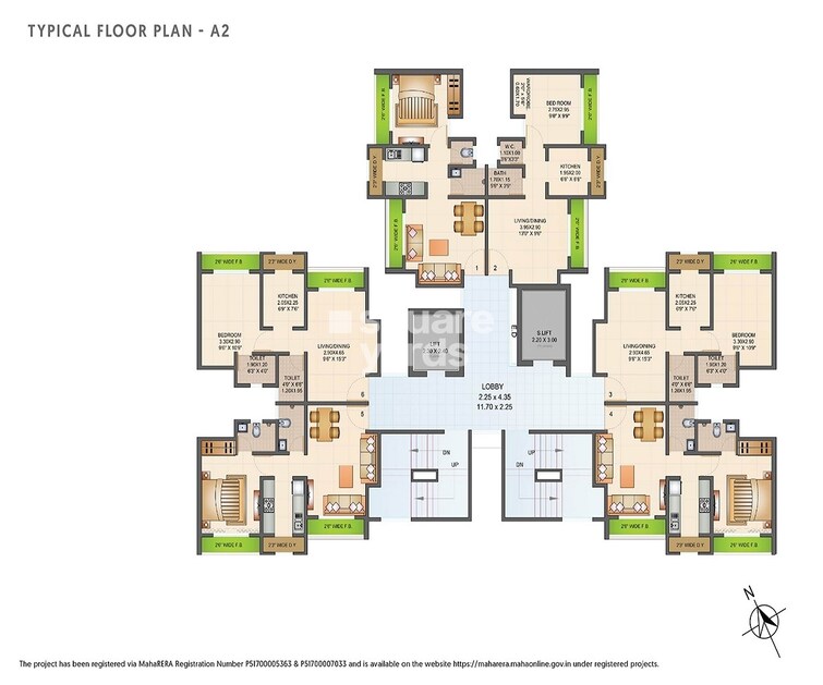 Raunak Bliss Floor Plans 2