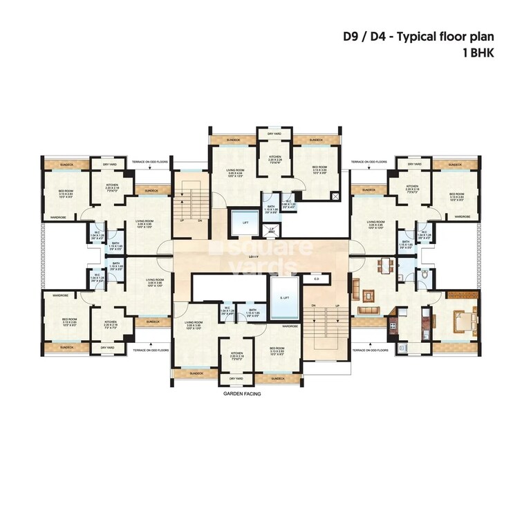 Raunak City Floor Plans 1