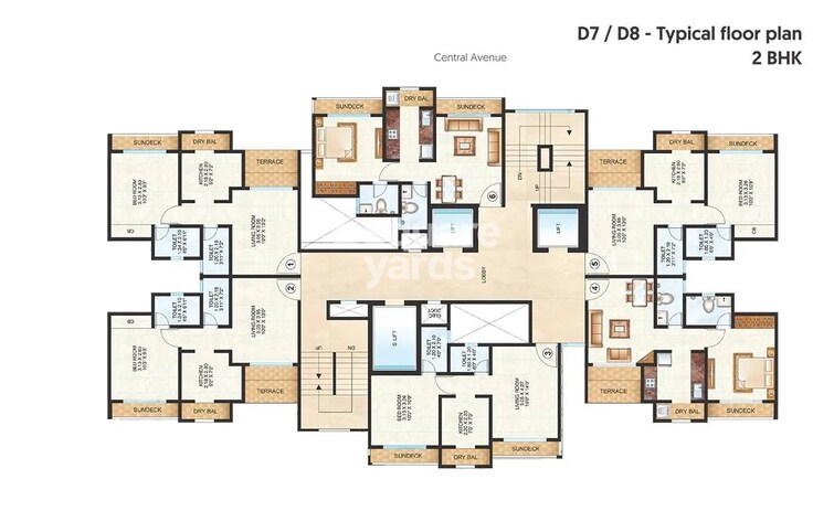 Raunak City Floor Plans 2