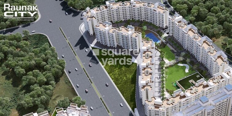 Raunak City Sector 4 D4 Tower View