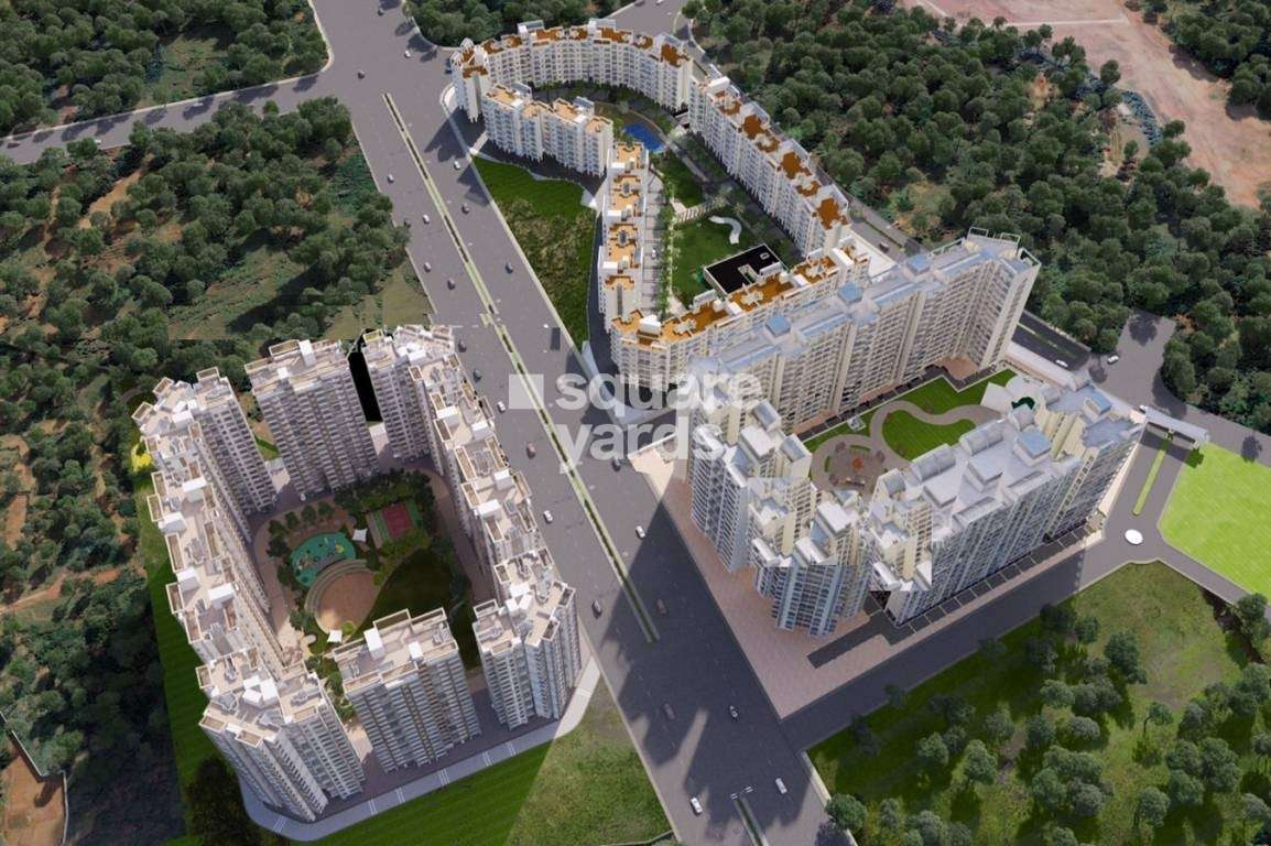 raunak city sector 4 d5 project tower view1