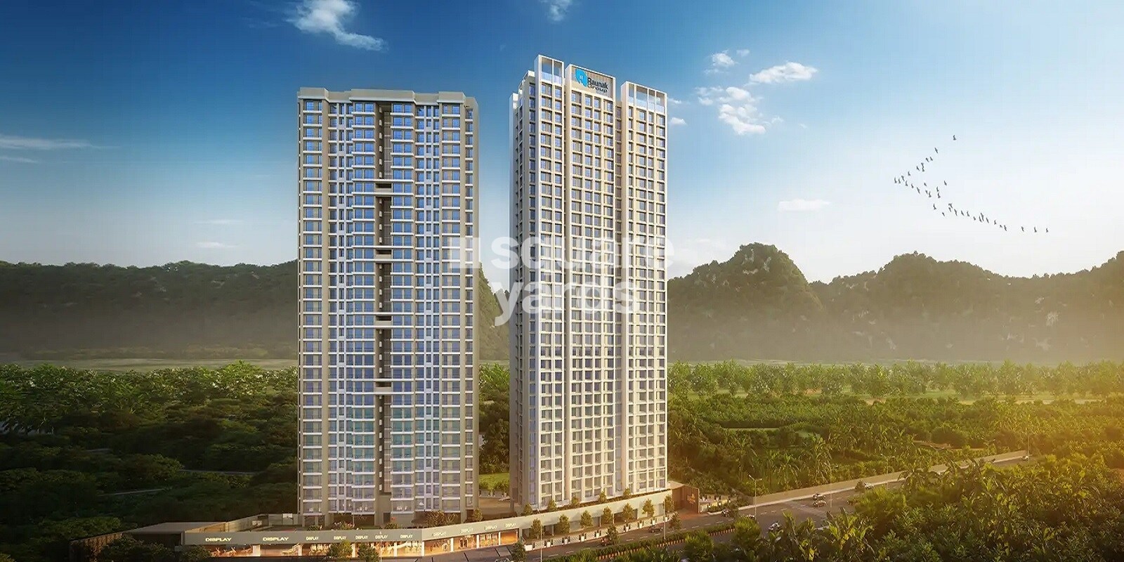 Raunak Fortuna residential project in Shilphata