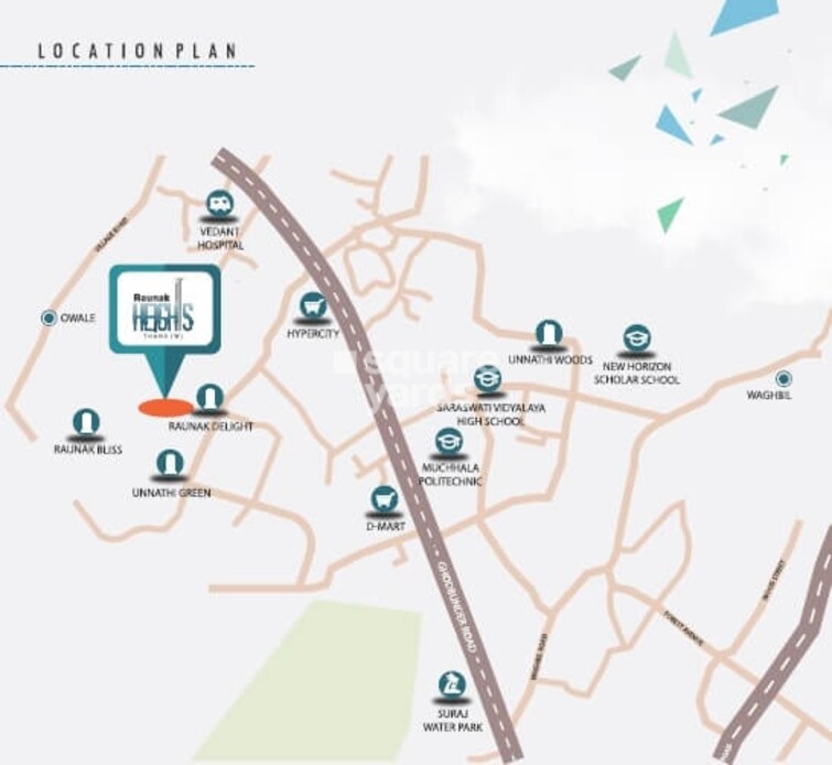 Raunak Heights Location Image