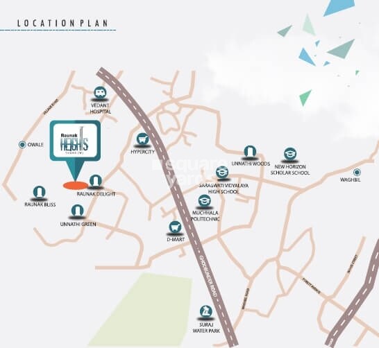 Raunak Heights Location Image