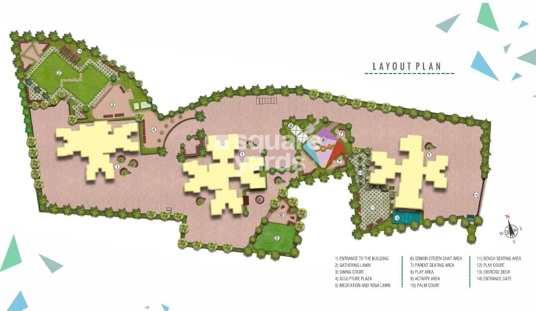 Raunak Heights Master Plan Image