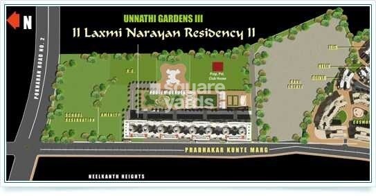 Raunak Laxmi Narayan Residency Master Plan 1