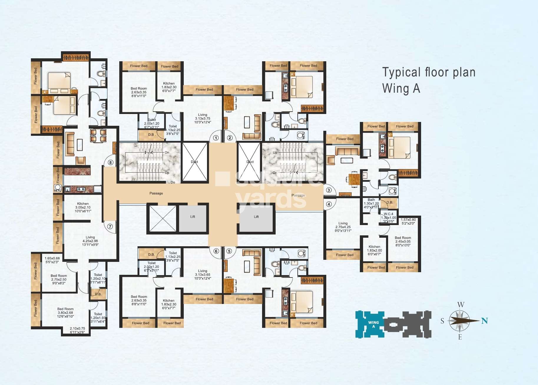 raunak residency thane project floor plans1 5808