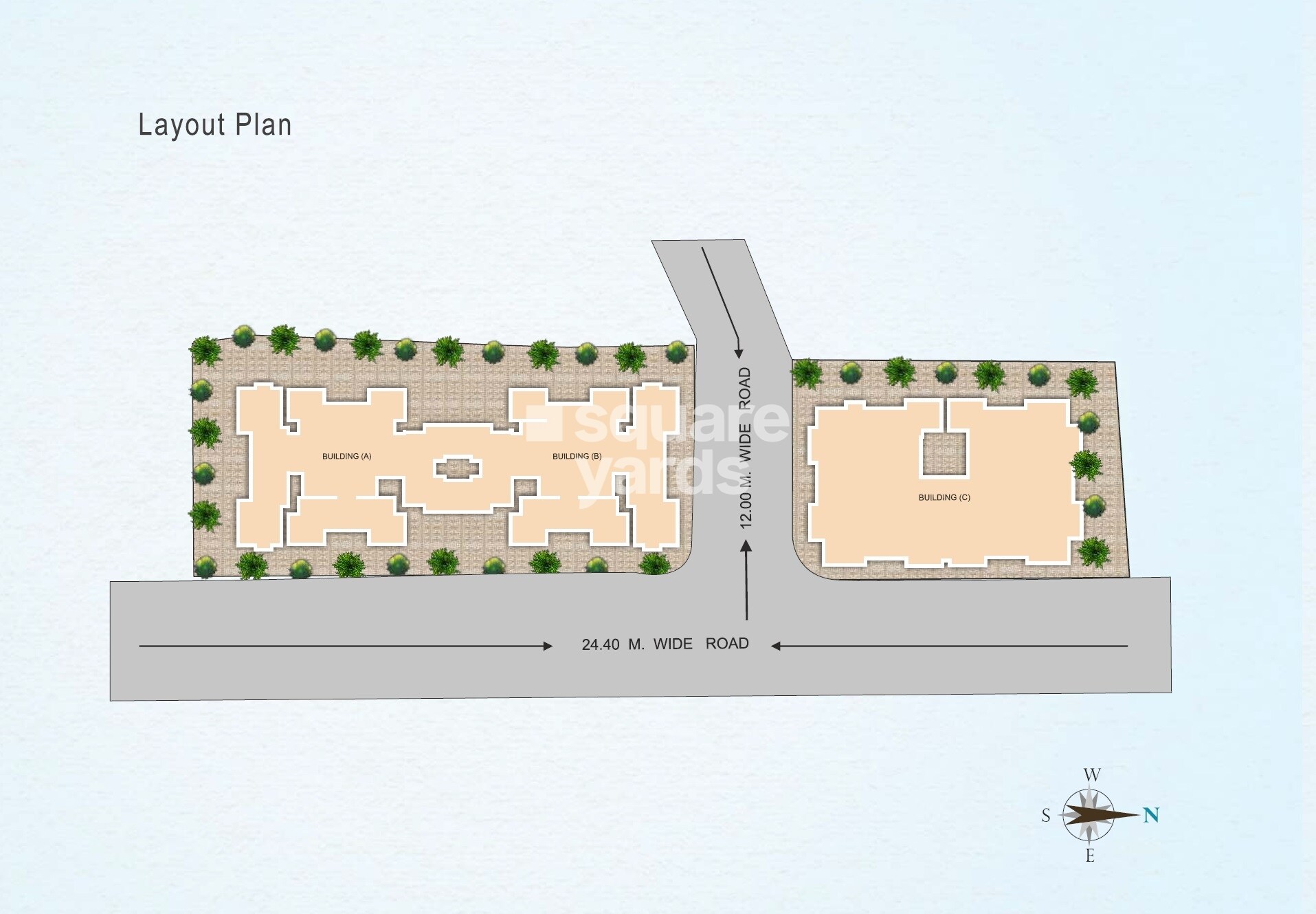 Raunak Residency Thane Master Plan Image