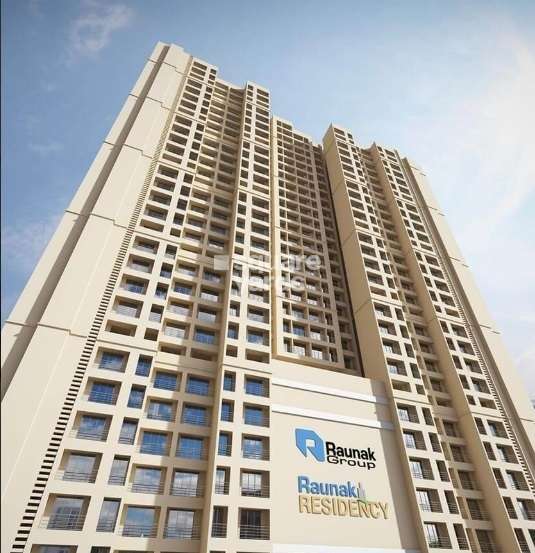 raunak residency thane project tower view1