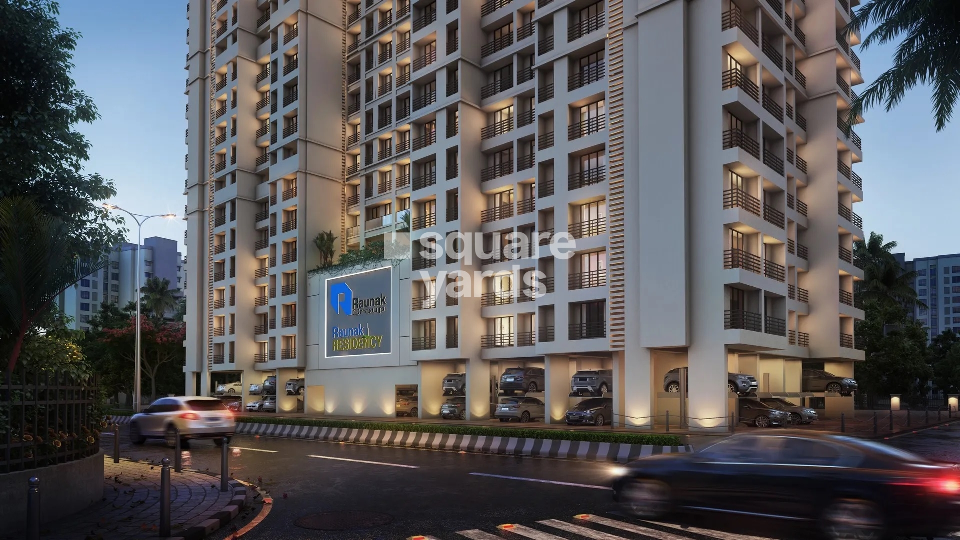 Raunak Residency Thane Tower View