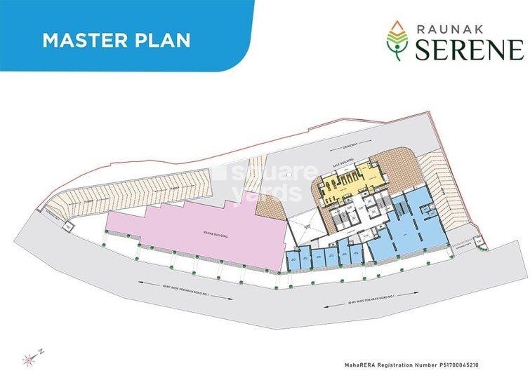 Raunak Serene Master Plan Image
