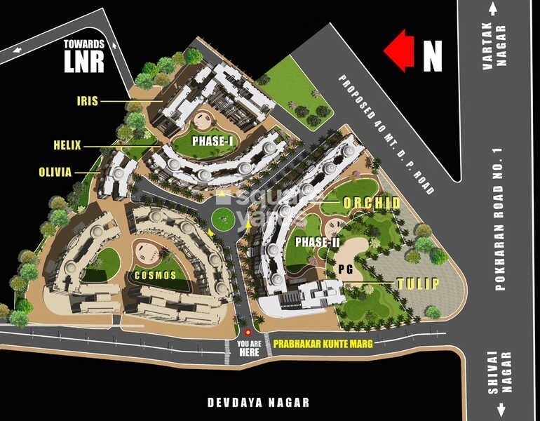Raunak Tulip Master Plan Image