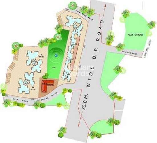 raunak unnathi greens project master plan image1