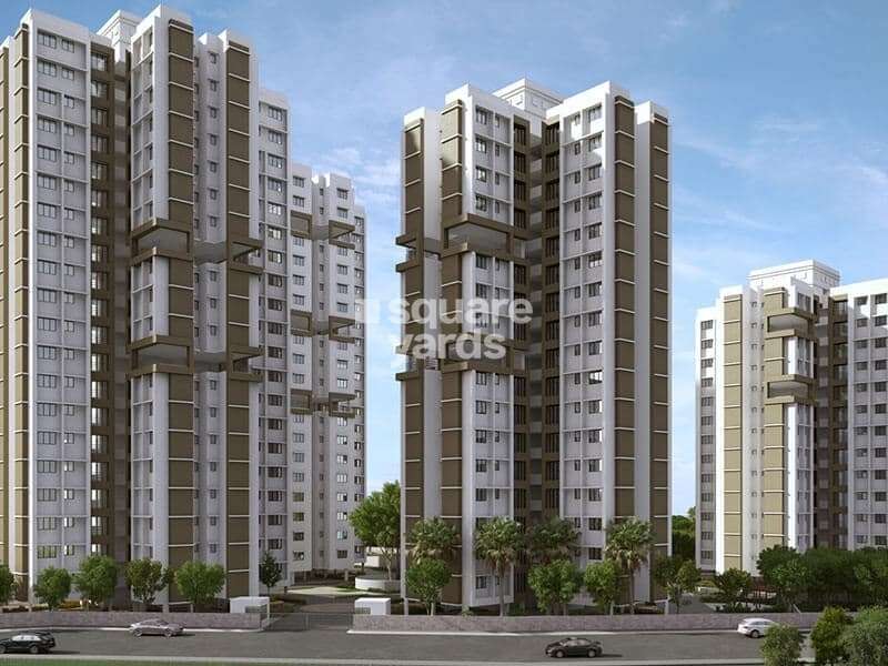 raunak unnathi woods phase 7 a and b project tower view1