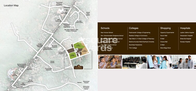 Raunak Unnathi Woods Location Image 2