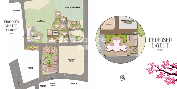 Raunak Unnathi Woods Master Plan Image 1