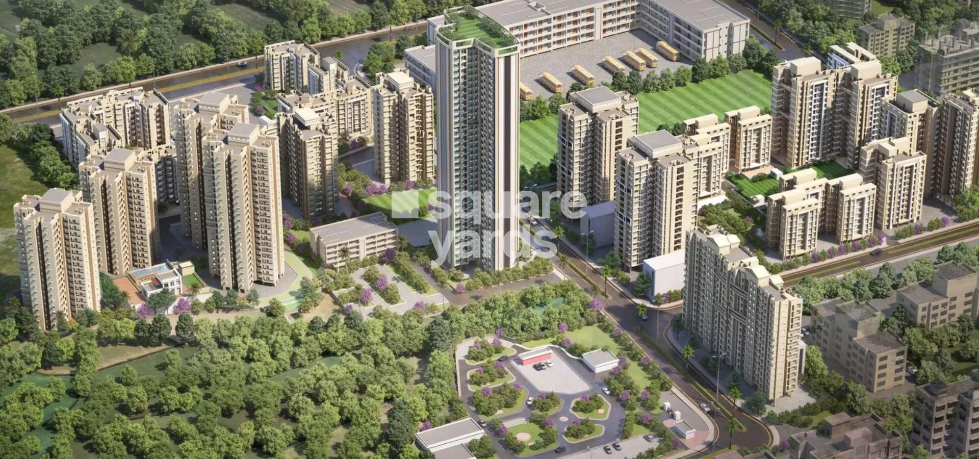 raunak unnathi woods project tower view6 3147
