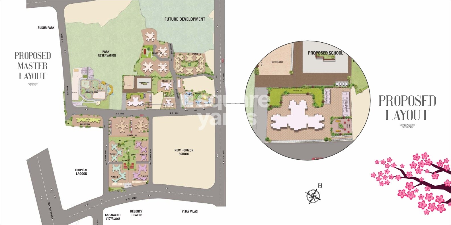 Raunak Unnathi Woods Supreme Master Plan 1