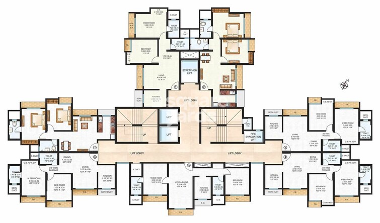 Raunak Unnathi Woods Supreme Floor Plans 1