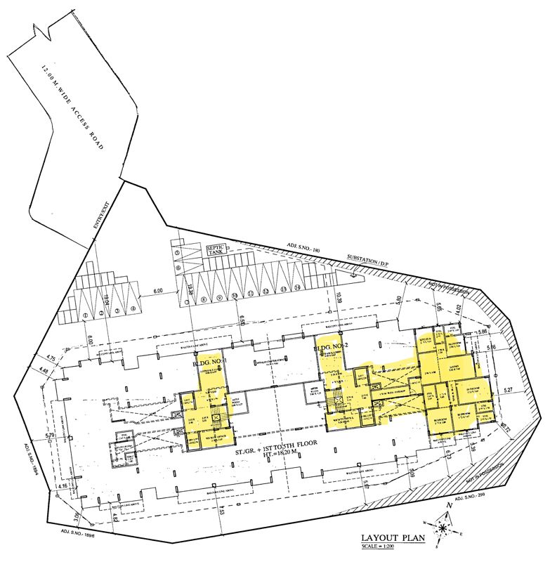 Raunak White House Master Plan Image