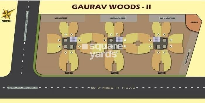 Ravi Group Gaurav woods 2 Master Plan Image