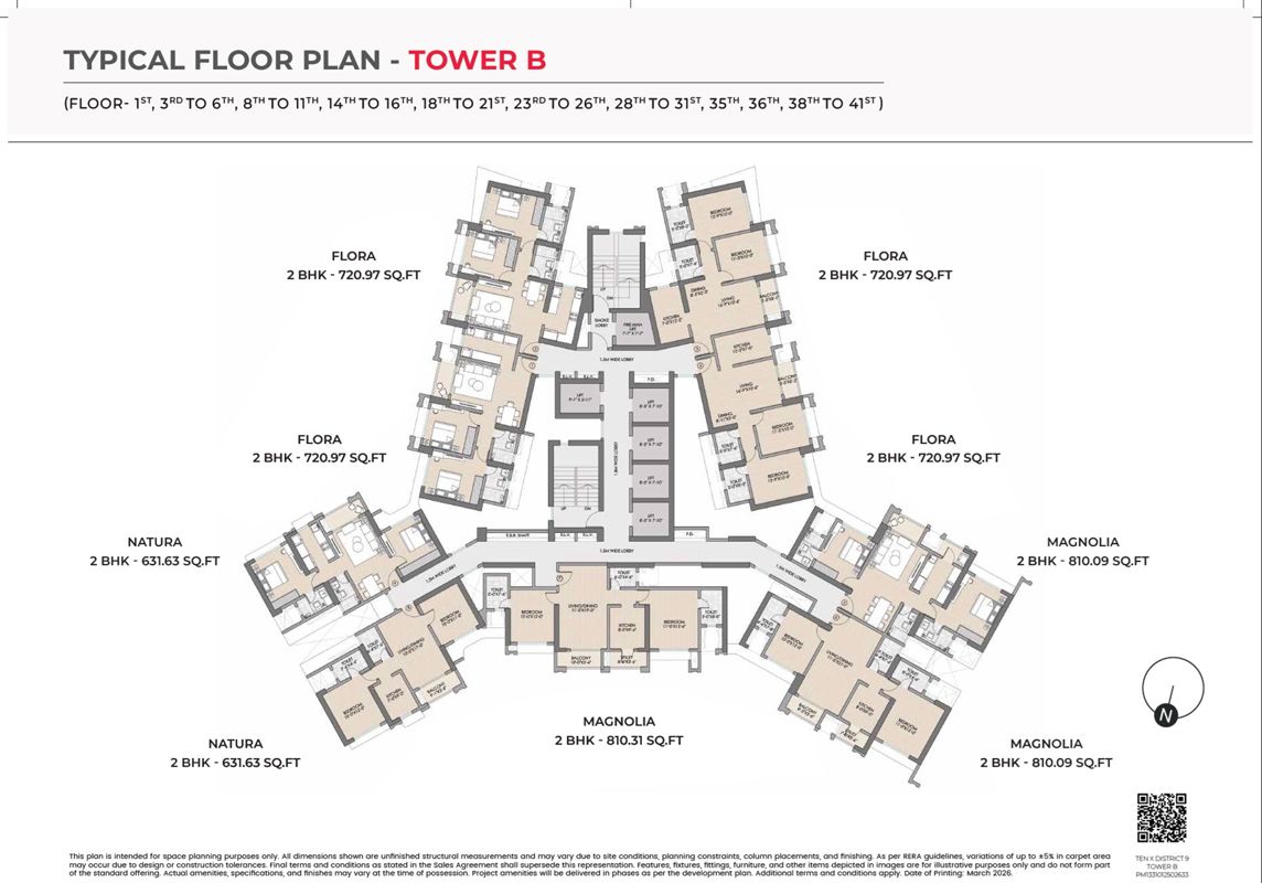 Raymond Ten X District 9 Floor Plans 2