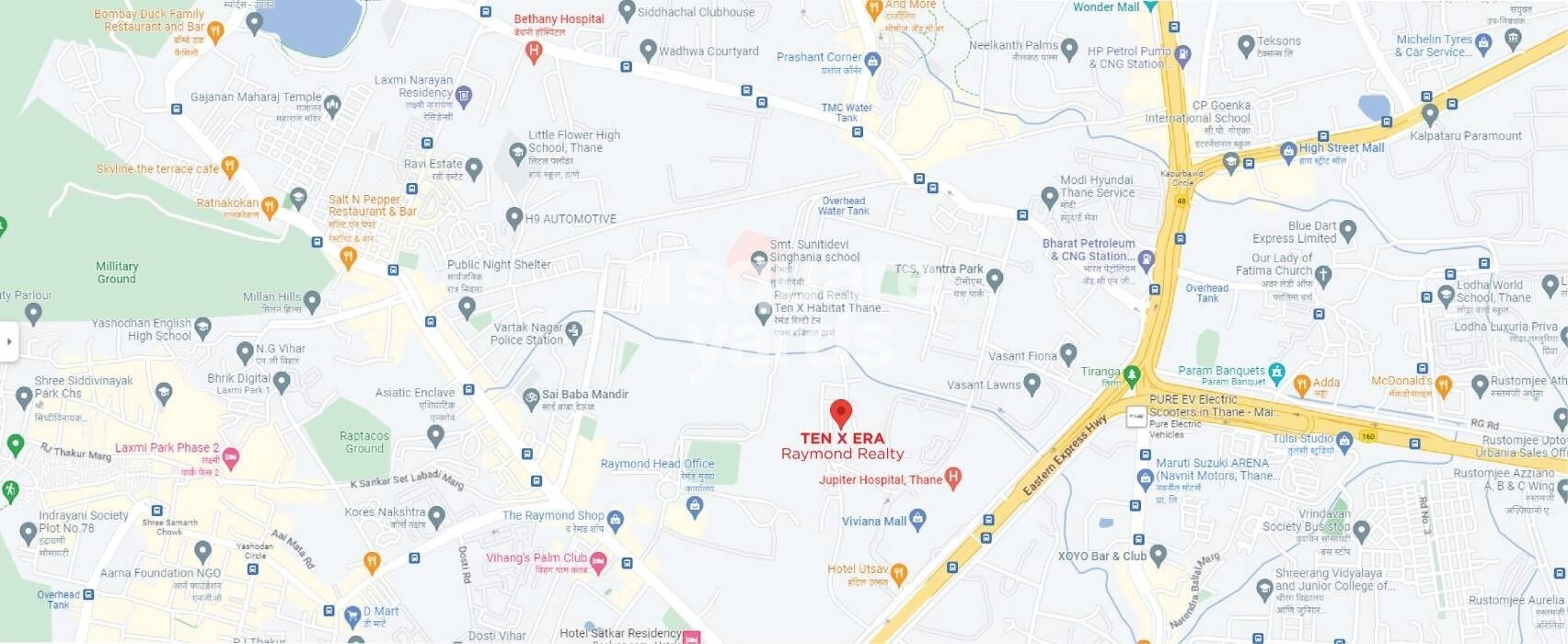 Raymond Ten X Era Location Image