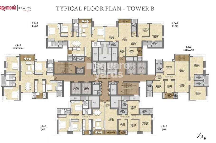 Raymond The Address Floor Plans 2