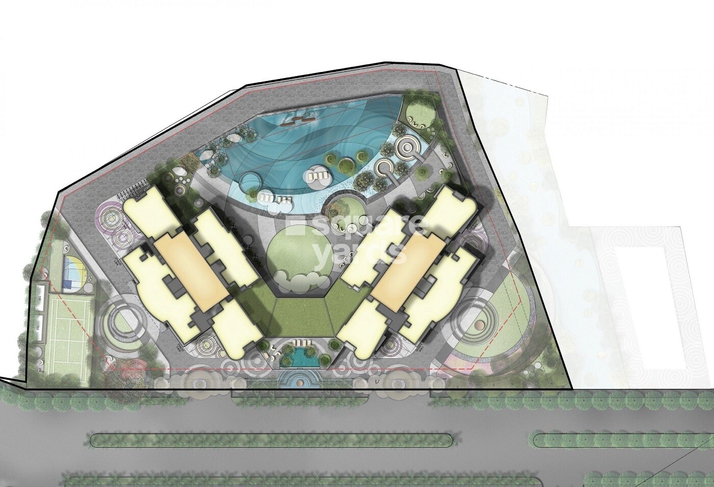 Raymond The Address Master Plan 1