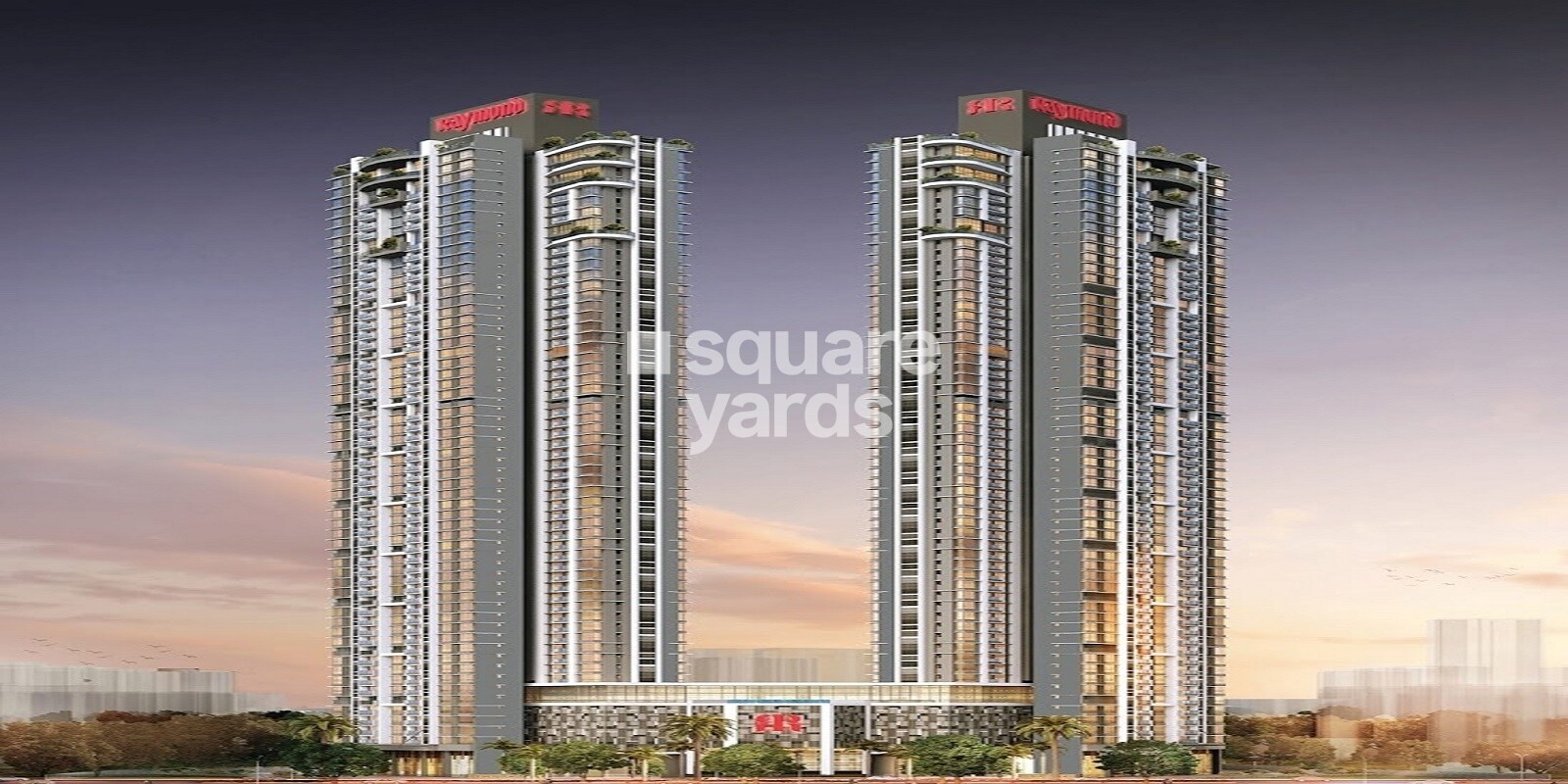 Raymond The Address residential project in Pokhran Road No Two