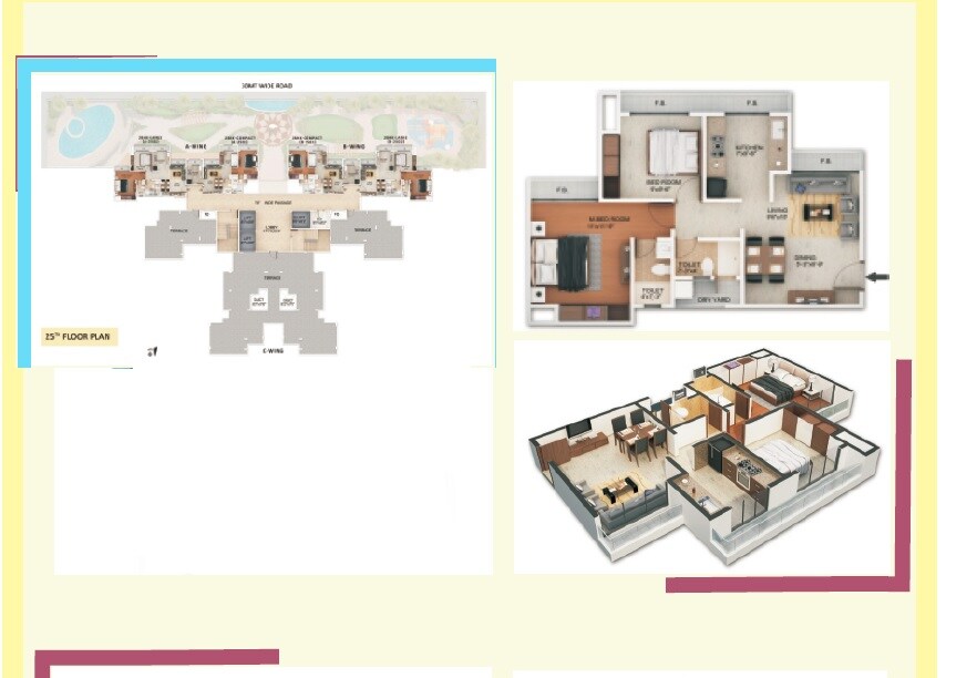 RDP Shanti Luxuria Floor Plans