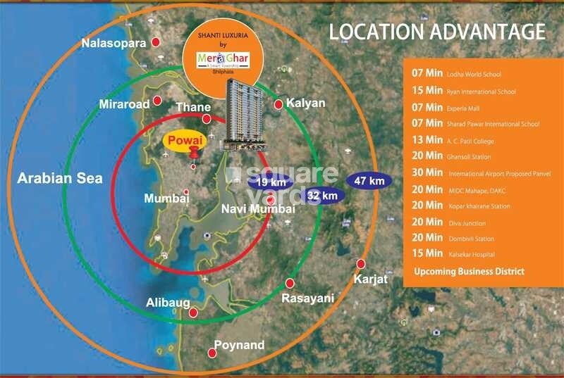 RDP Shanti Luxuria Location Image