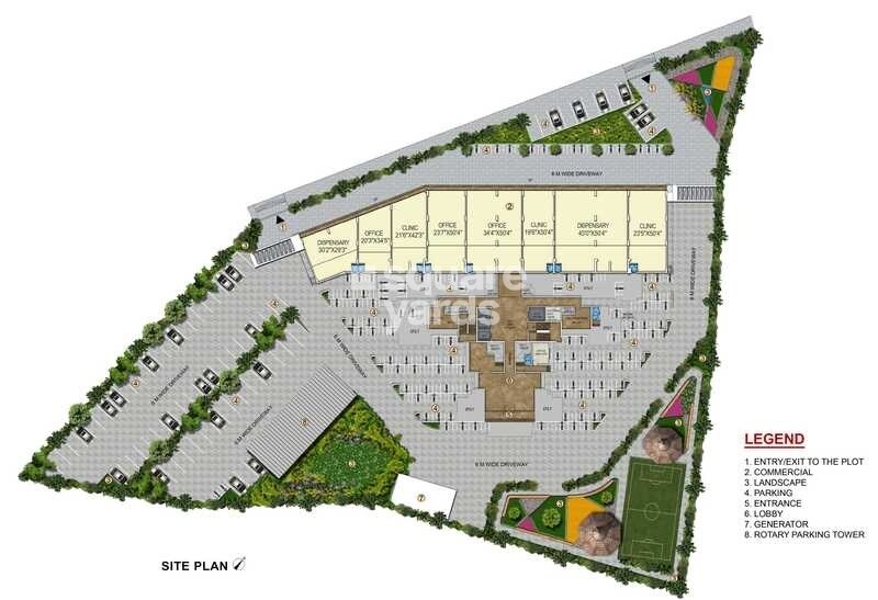 RDP Shanti Luxuria Master Plan 1