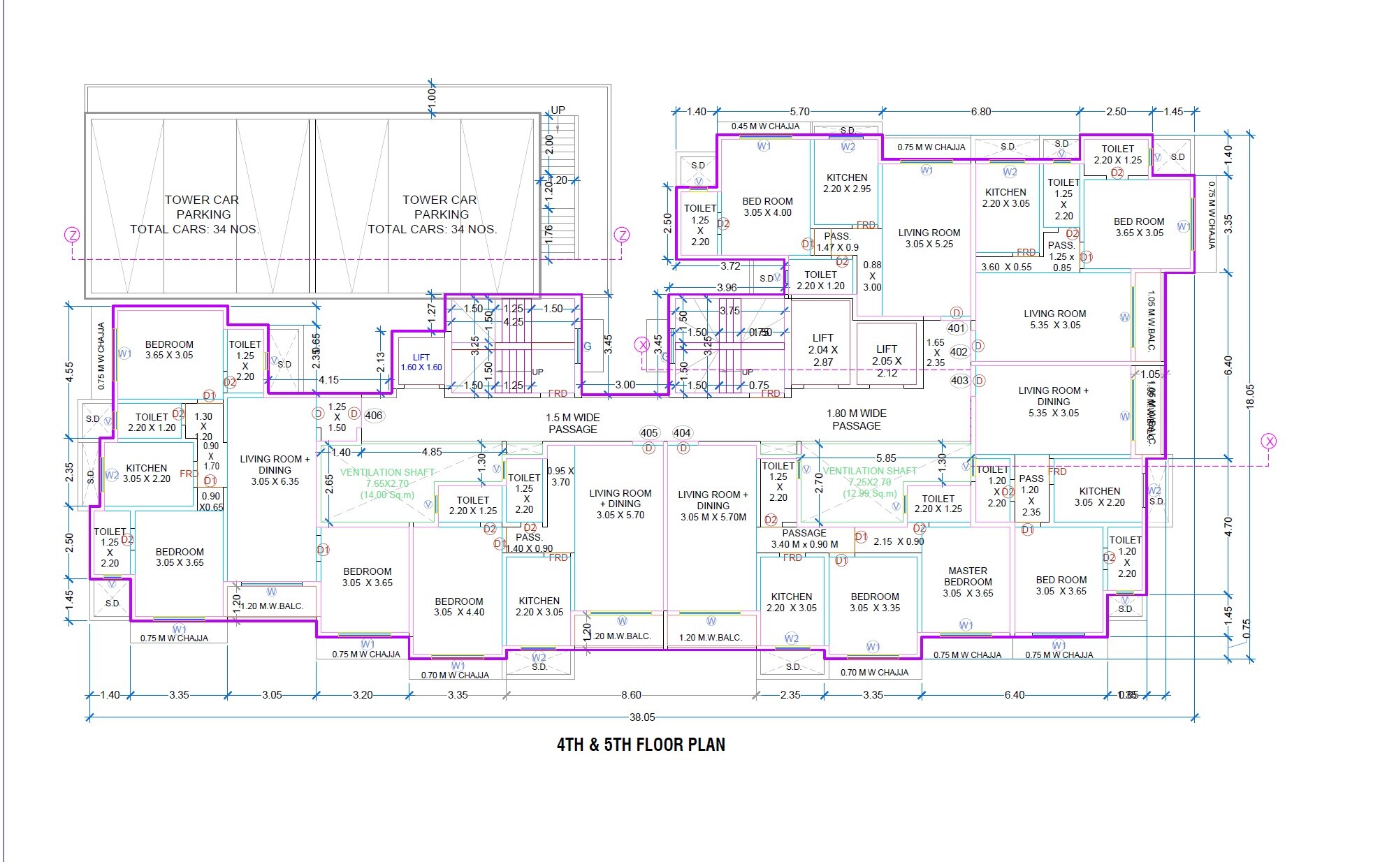 Real Solanki CHS Floor Plans